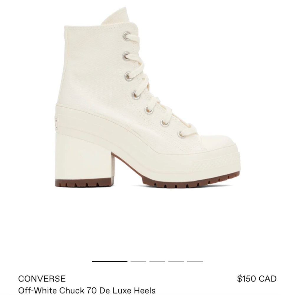 off-white heeled sneakers